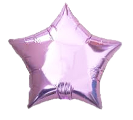 Light Purple Star Shape Mylar Balloon Singapore